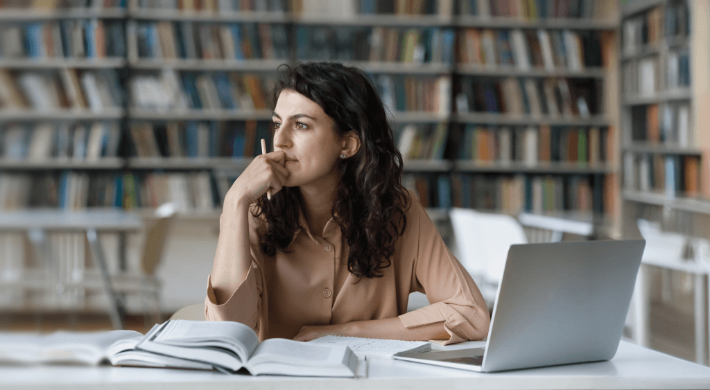 Educator contemplates if her instruction is improving student outcomes.